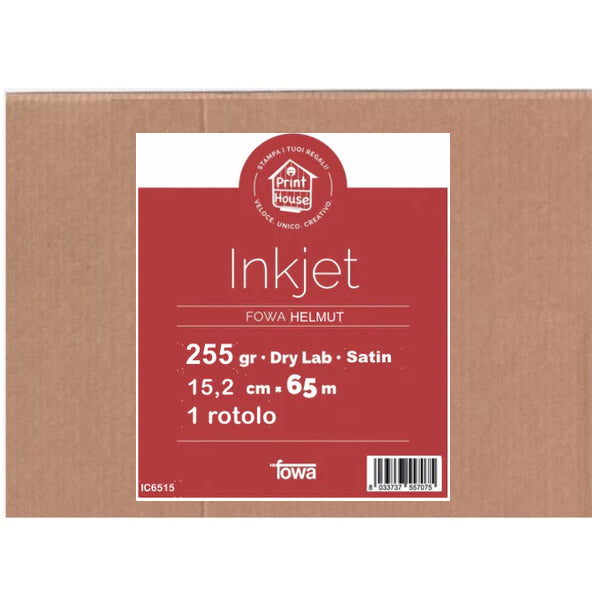 Fowa Helmut Carta Dry Lab 15,2cm x 65m 255gr. Satin ICL515 Fowa Helmut Carta Dry Lab 15,2cm x 65m 255gr. Satin ICL515